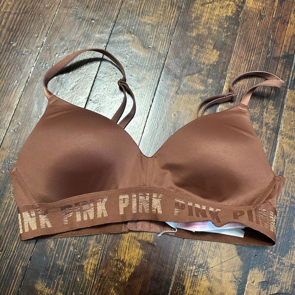 Victoria’s Secret brown wireless 32B loungewear bra